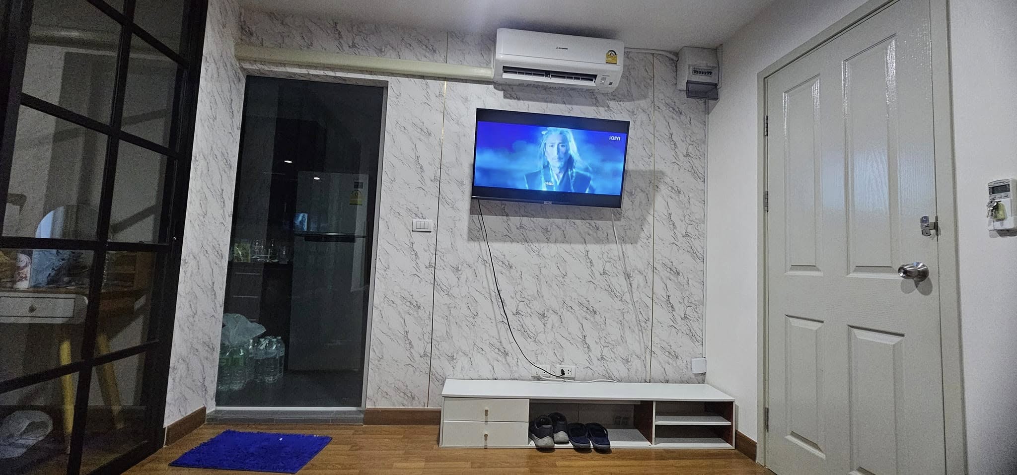 Low Rise โซนพื้นที่ BTS อ่อนนุช ให้เช่าห้องแบบ 1ห้องนอน 1ห้องน้ำ 1ครัวปิด คอนโด Regent Home Sukhumvit 81 (รีเจ้นท์ โฮม สุขุมวิท 81) ขนาดห้อง 28 ตรม. ชั้น 3 ตึก C