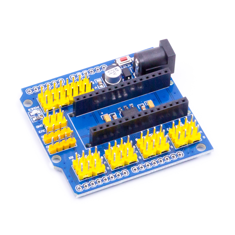บอร์ดขยายขา Arduino Nano 3.0 Shield for NANO 3.0