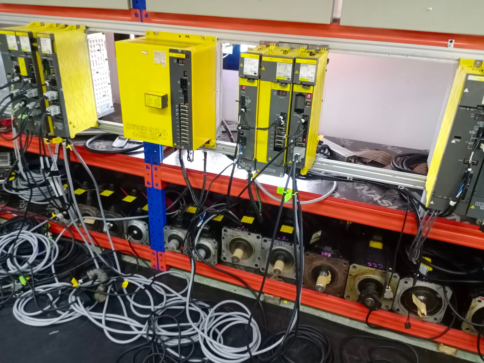 ซ่อม FANUC A06B-6117-H209 ALPHA ISV80/80