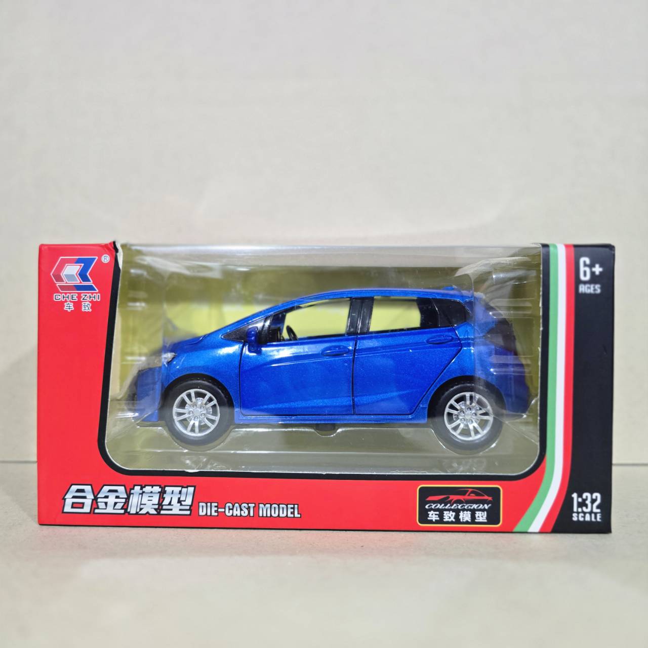 รถเหล็ก 6971697750636 CZ063 1:32 Honda Fit (Jazz) 5ประตู