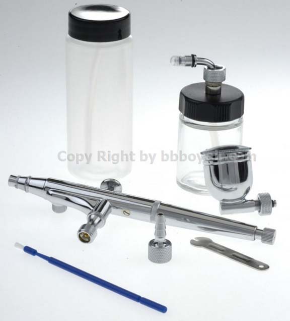 (เหลือ 1 ชิ้น รอเมล์ฉบับที่2 ยืนยัน ก่อนโอน) sparmax DH125 airbrush 0.5 ข้าง