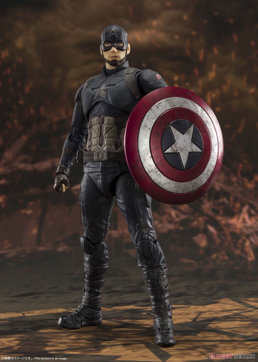 (มี1 รอเมลฉบับที่ 2 ยืนยันก่อนโอน ) 4573102587312 shf captain america - (final battle) edition- (avengers: endgame)