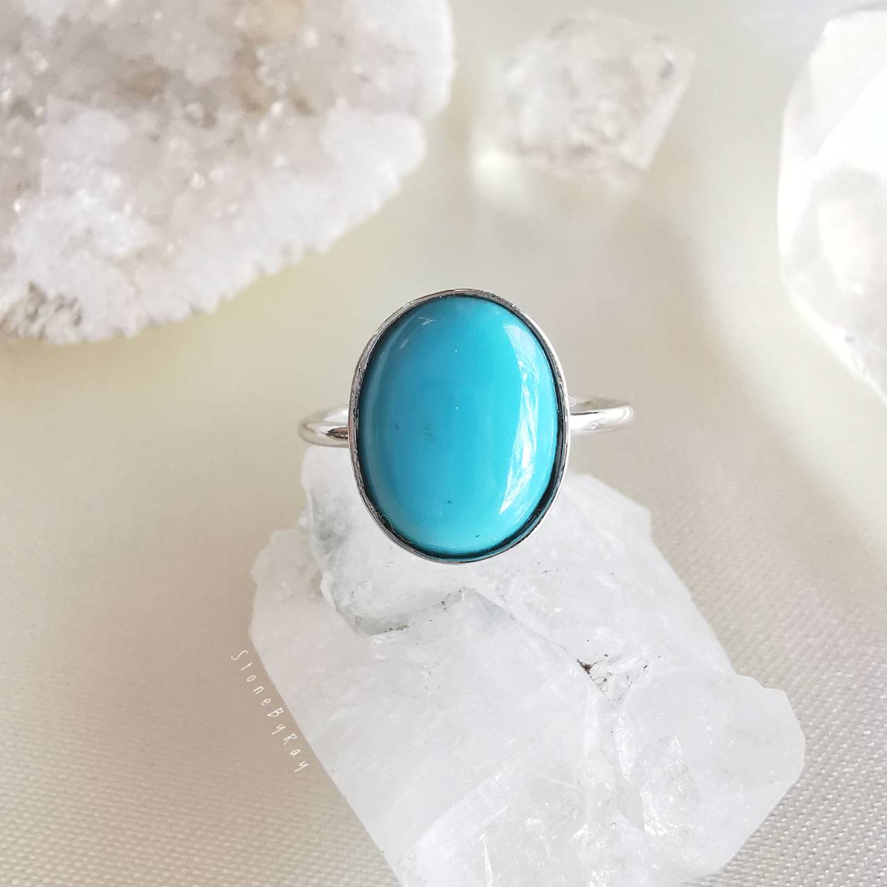 แหวนเงินหินเทอร์ควอยส์ Turquoise