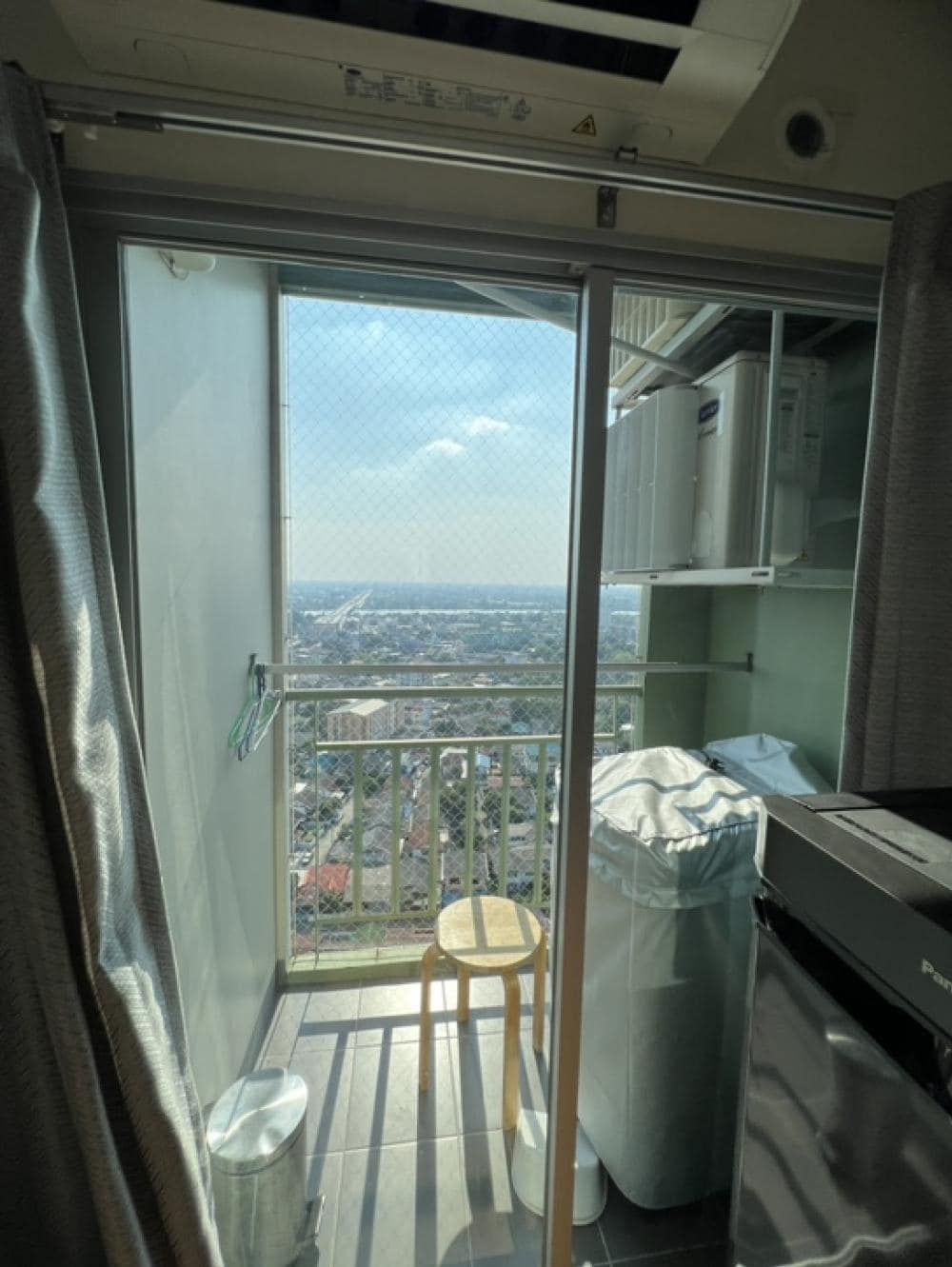 ปล่อยเช่าคอนโด Lumpini Ville Nakhon In - Reverview (ลุมพินี วิลล์ นครอินทร์ - ริเวอร์วิว) - 1ห้องนอน 1ห้องน้ำ 1ห้องนั่งเล่น - ใกล้ MRT กระทรวจสาธารณสุขและแยกติวานนท์ - ขนาดห้อง 23 ตรม. ชั้น 26