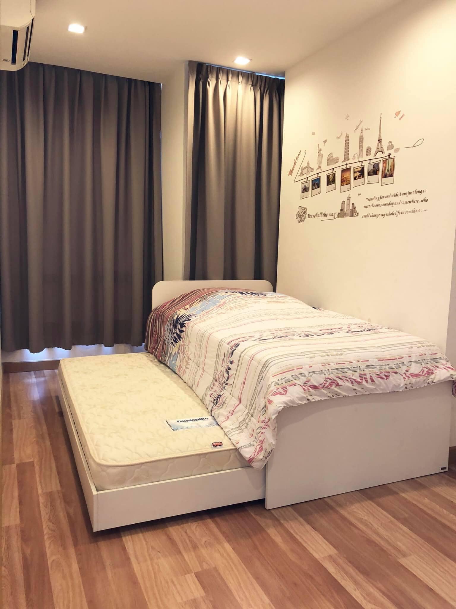 ปล่อยเช่า IDEO Verve Sukhumvit (ไอดีโอ เวิร์ฟ สุขุมวิท) - โซนพื้นที่ BTS อ่อนนุช 2ห้องนอน 2ห้องน้ำ - ขนาดห้อง 64 ตรม. ชั้น 12A - ให้เช่า 30,000 ต่อเดือน