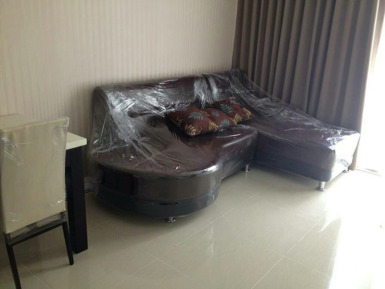 ปล่อยเช่าคอนโด TC Green Rama 9 (ทีซี กรีน พระราม 9) - 1ห้องนอน 1ห้องน้ำ 1ห้องนั่งเล่น - ใกล้ MRT พระราม 9 - ขนาดห้อง 37.5 ตรม. ชั้น 15 ตึก A
