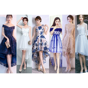 kudapy กล่องสุ่มเดรสไปงาน เดรสไปงานแต่ง แจ้งขนาดไซต์ให้แม่ค้าได้ค่ะ เลือกแบบไม่ได้นะคะ