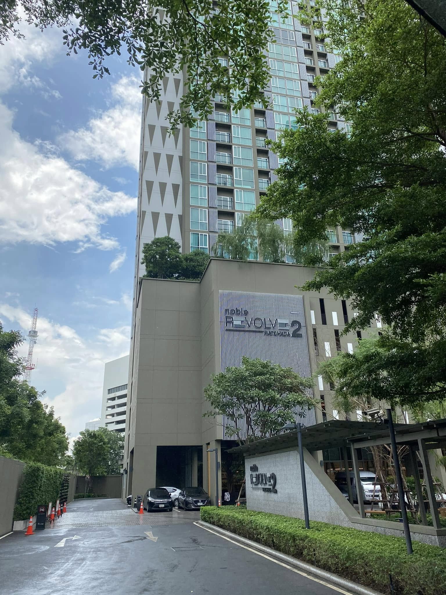 ให้เช่าคอนโด Noble Revolve Ratchada 2 (โนเบิล รีวอลฟ์ รัชดา 2) - โซนพื้นที่ MRT ศูนย์วัฒนธรรม - ห้องแบบ Studio 1ห้องน้ำ - ขนาดห้อง 23 ตรม. ชั้น 35