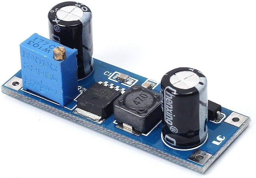 XL7015 Step-Down Module 5V-80V Wide Voltage โมดูลแปลงไฟจาก 5-80V เป็น 5-20V กระแส 0.8A แบบปรับค่าได้