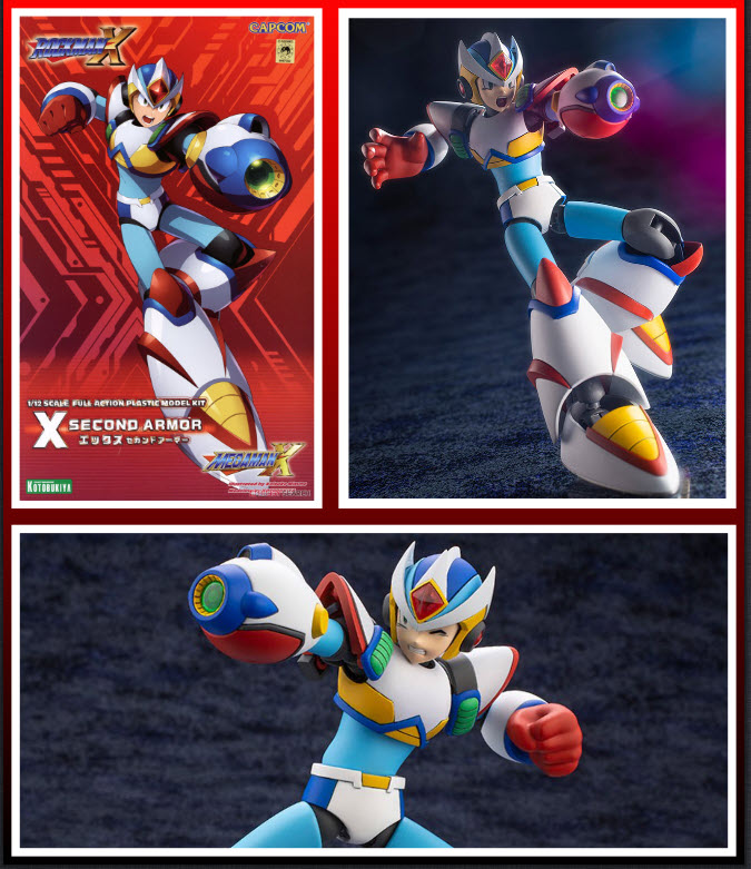 4934054028443 mega man X second armor- kotobukiya