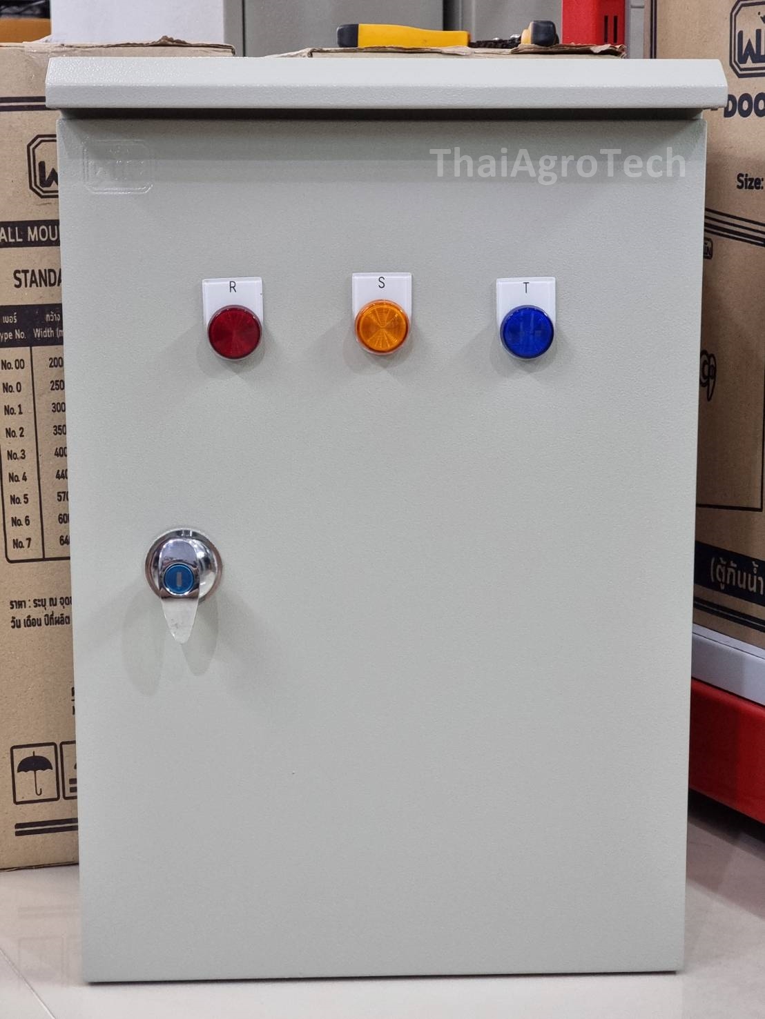 ตู้คอมบายเนอร์สำหรับระบบโซล่าเซลล์เบรกเกอร์กันดูด + กันย้อน Huawei AC-DC combiner box 2string RCBO ขนาด 10-20kw 3phase