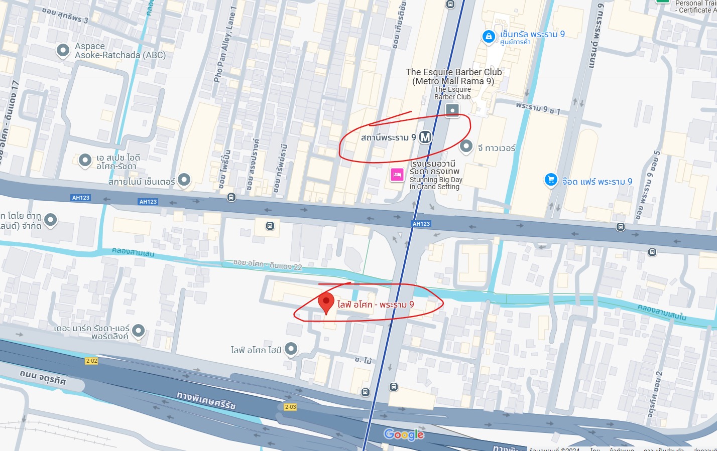 ปล่อยเช่าคอนโด Life Asoke - Rama 9 (ไลฟ์ อโศก - พระราม 9) - Studio 1ห้องน้ำ 1ห้องครัว - ใกล้ MRT พระราม 9 - ขนาดห้อง 26 ตรม. ชั้น 26 ตึก B