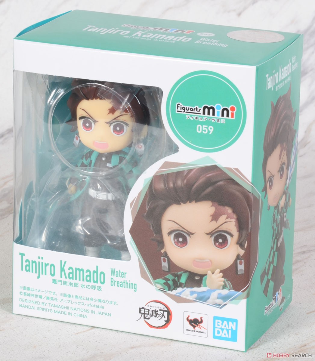 4573102621269 figuarts mini059 tanjiro kamado water breathing