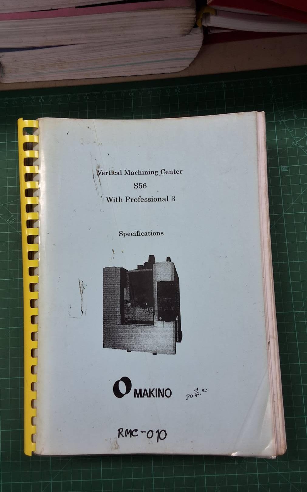 MAKINO S56 PROFESTIONAL 3 WIRING DIAGRAN
