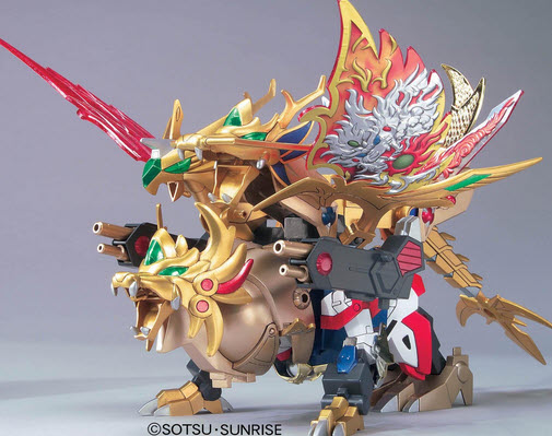 Bandai 4573102663580 BB167 KIJIN DAISYOUGUN SIRYUHOU KIRAHAGANE GOKUSAI VER.