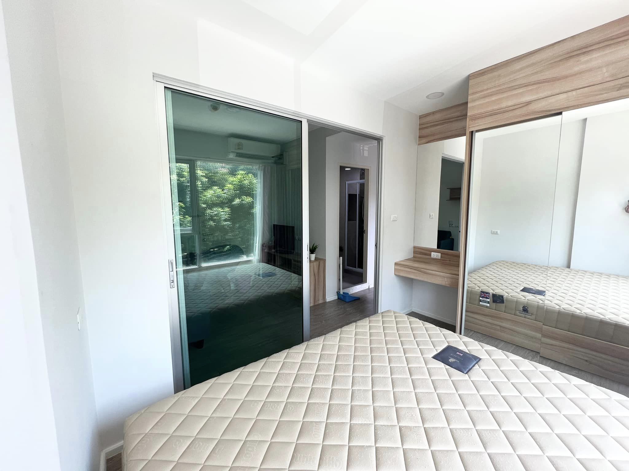 ปล่อยเช่าคอนโด Happy Condo Donmuang (แฮปปี้ คอนโด ดอนเมือง) - 1ห้องนอน 1ห้องน้ำ 1ห้องนั่งเล่น - ใกล้ สนามบินดอนเมือง - ขนาดห้อง 24 ตรม. ชั้น 3 ตึก C