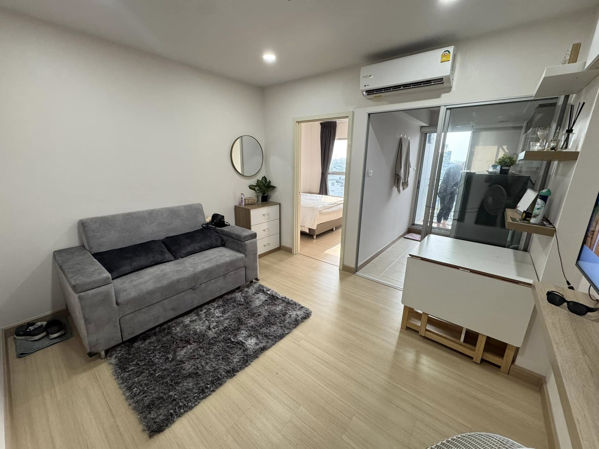 ปล่อยเช่า Supalai Park Talat Phlu Station (ศุภาลัย ปาร์ค สถานีตลาดพลู) - โซนพื้นที่ BTS ตลาดพลู 1ห้องนอน 1ห้องน้ำ - ขนาดห้อง 36.5 ตรม. ชั้น 6 - ให้เช่า 11,000 ต่อเดือน