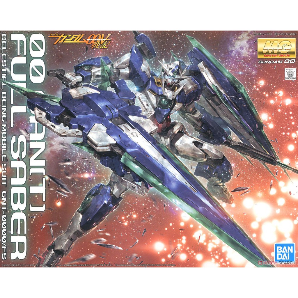Bandai 4573102553287 mg 1/100 00 QAN[T] Full Saber (Gundam Model Kits) 5500yen