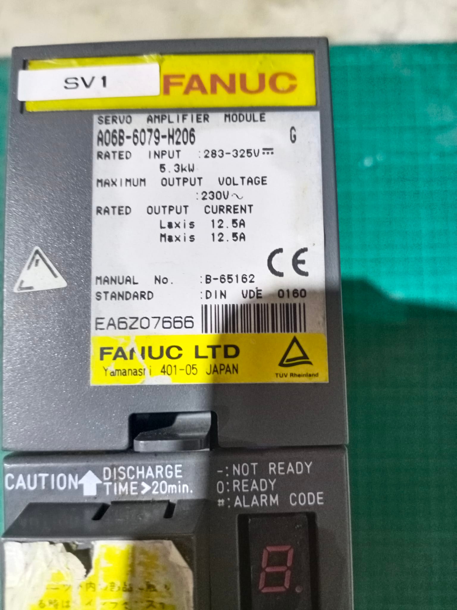 FANUC A06B-6079-H206 SERVO AMPLIFIER