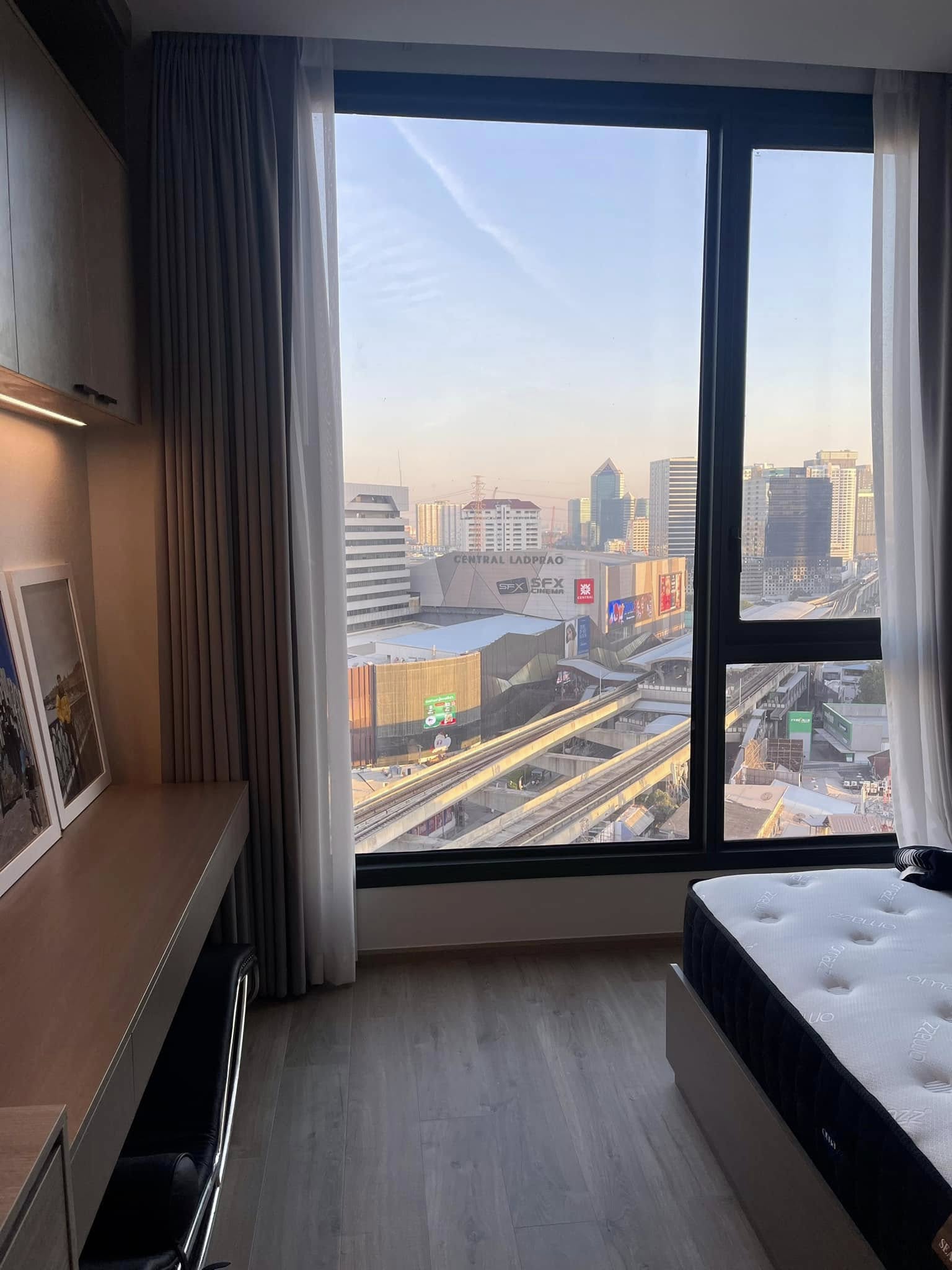 ปล่อยเช่า The Crest Park Residences (เดอะ เครสท์ พาร์ค เรสซิเดนซ์ ) - โซนพื้นที่ MRT พหลโยธิน BTS หมอชิต 1ห้องนอน 1ห้องน้ำ - ขนาดห้อง 35 ตรม. ชั้น 12A - ให้เช่า 30,000 ต่อเดือน