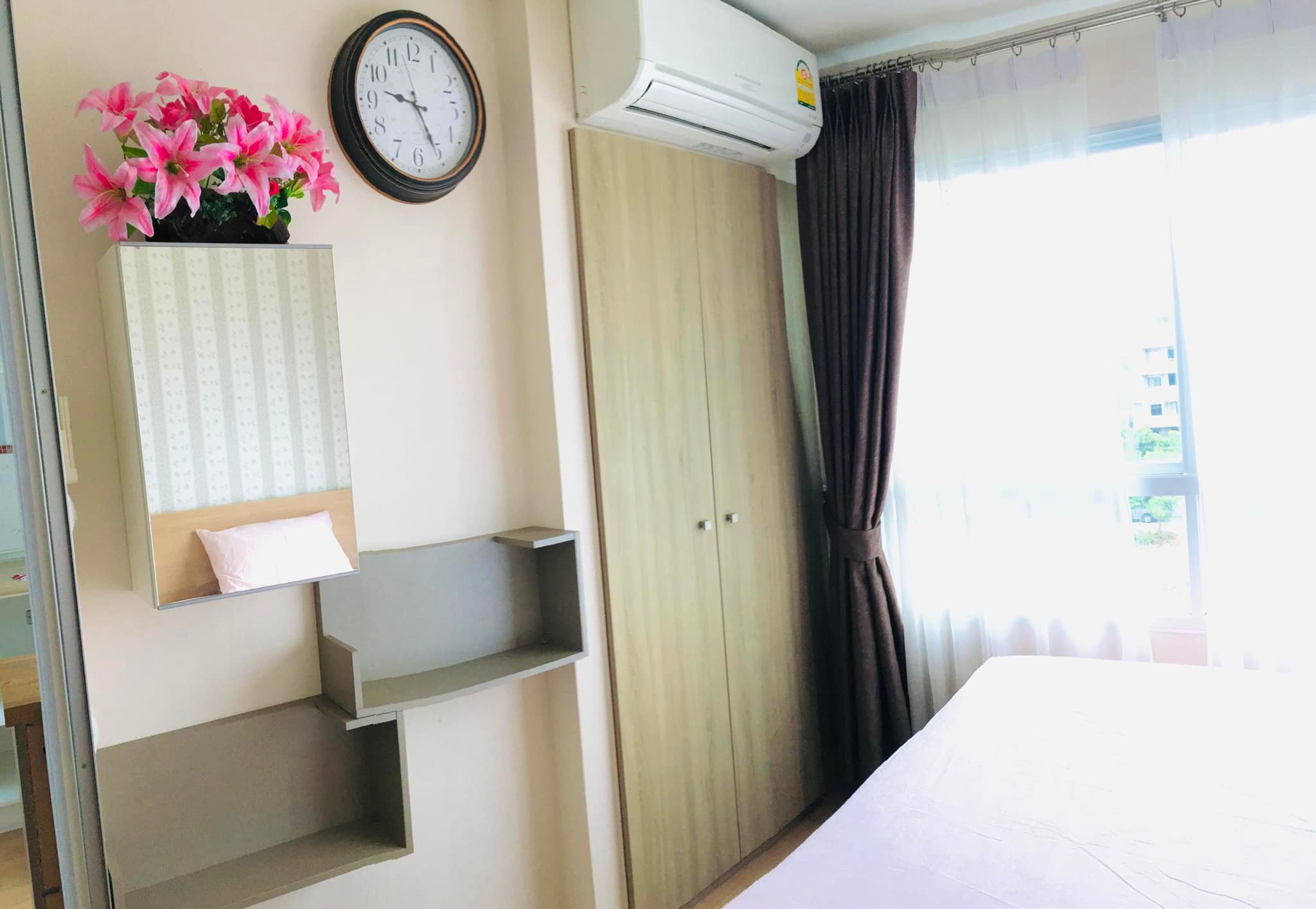 ให้เช่า Lumpini Ville On Nut 46 (ลุมพินี วิลล์ อ่อนนุช 46) ชั้น5 เฟอร์ครบเลยจ้า