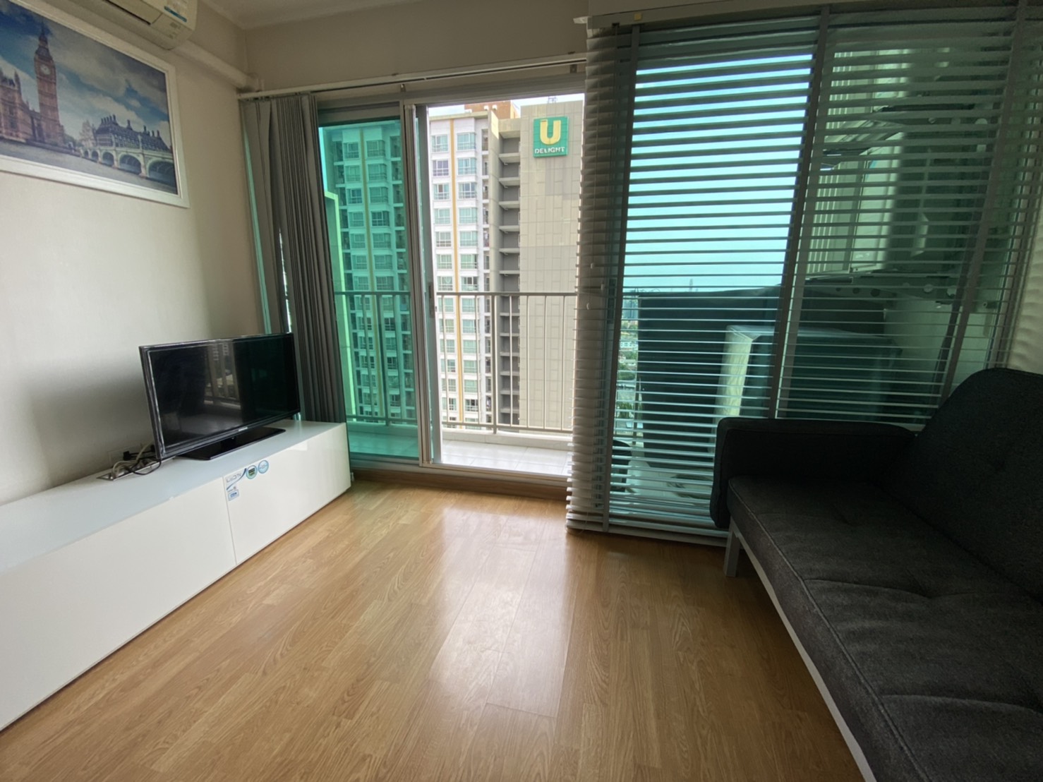 ให้เช่าห้องทิศใต้ชั้นสูงมีเครื่องซักผ้าพร้อมเข้าอยู่ Add line: Smile-easy ที่ U Delight @ Jatujak Station