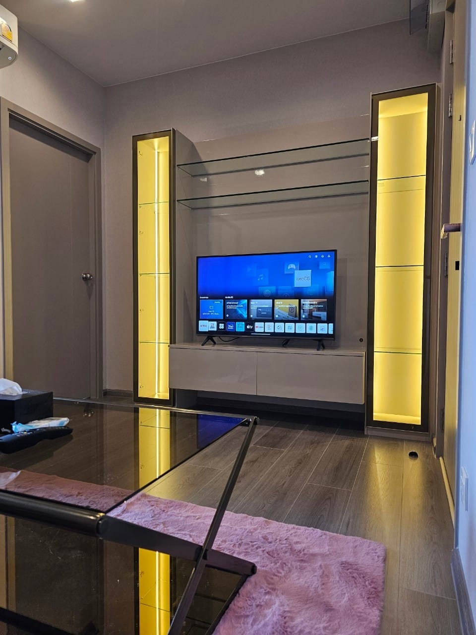 ปล่อยเช่าคอนโด The Politan Aqua (เดอะ โพลิแทน อควา) - ห้องสวยวิวแม่น้ำชั้นสูง 1ห้องนอน 1ห้องน้ำ 1ห้องนั่งเล่น - ใกล้ MRTพระนั่งเกล้า - ขนาดห้อง 30 ตรม. ชั้น 40 ตึก B