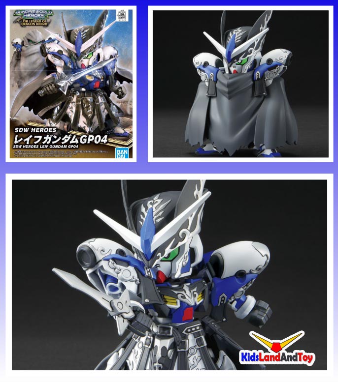Bandai 4573102637048 SDW HEROES Raif Gundam GP04 800yen