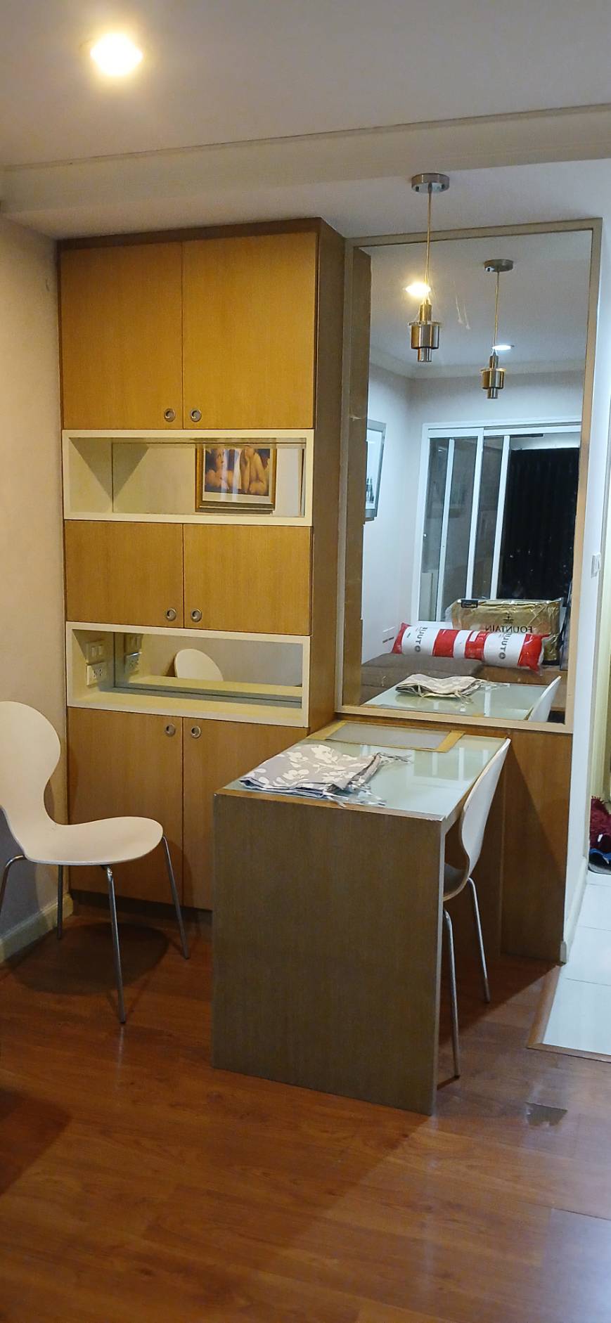 ให้เช่าห้องแบบ 1ห้องนอน 1ห้องน้ำ โซนพื้นที่ มศว ตึกแกรมมี่ MRT เพชรบุรี BTS อโศก คอนโด Grand Park View Asoke : แกรนด์ พาร์ค วิว อโศก ขนาดห้อง 35 ตรม. ชั้น 29