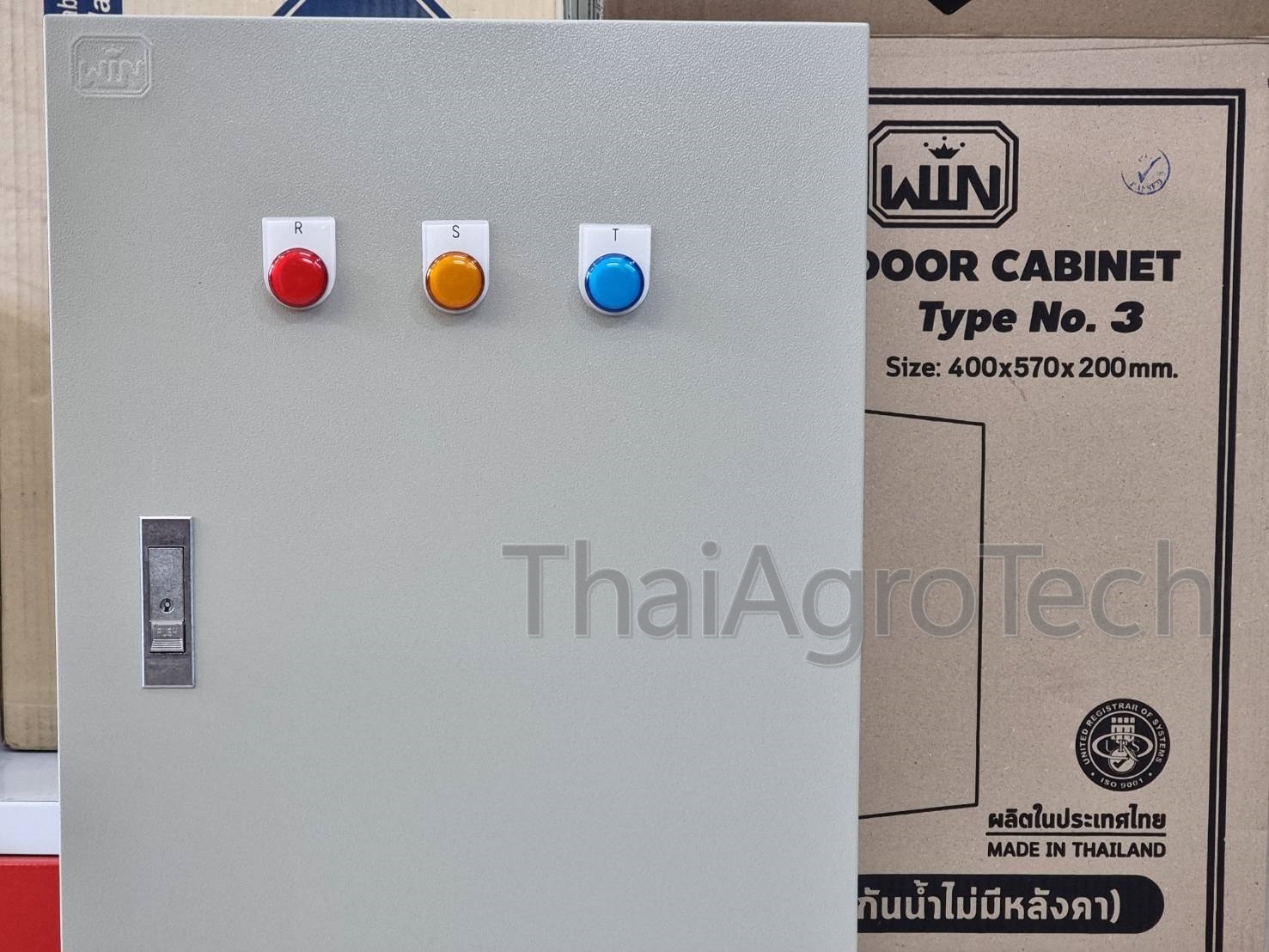 ตู้ AC-DC Switch Box สำหรับระบบโซล่าเซลล์แบบ Hybrid Off-Grid ขนาด 20-40Kw MCCB , DC HV ATS 125A (3Phase)