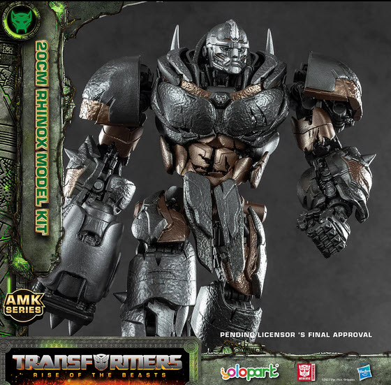 yolopart 4897131750050 Rhinox (20 cm): Transformers: Rise of the Beasts