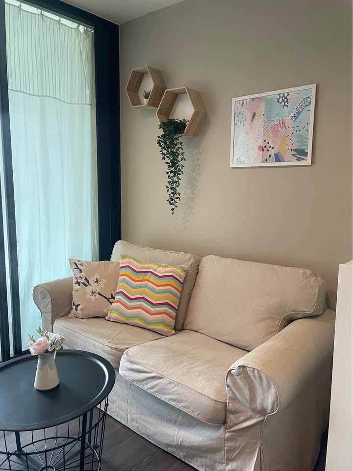 ให้เช่าคอนโด The Base Park West Sukhumvit 77 (เดอะ เบส พาร์ค เวสต์ สุขุมวิท 77) High Rise โซนพื้นที่ BTS อ่อนนุช ห้องแบบ 1ห้องนอน 1ห้องน้ำ ขนาดห้อง 27 ตรม. ชั้น 25