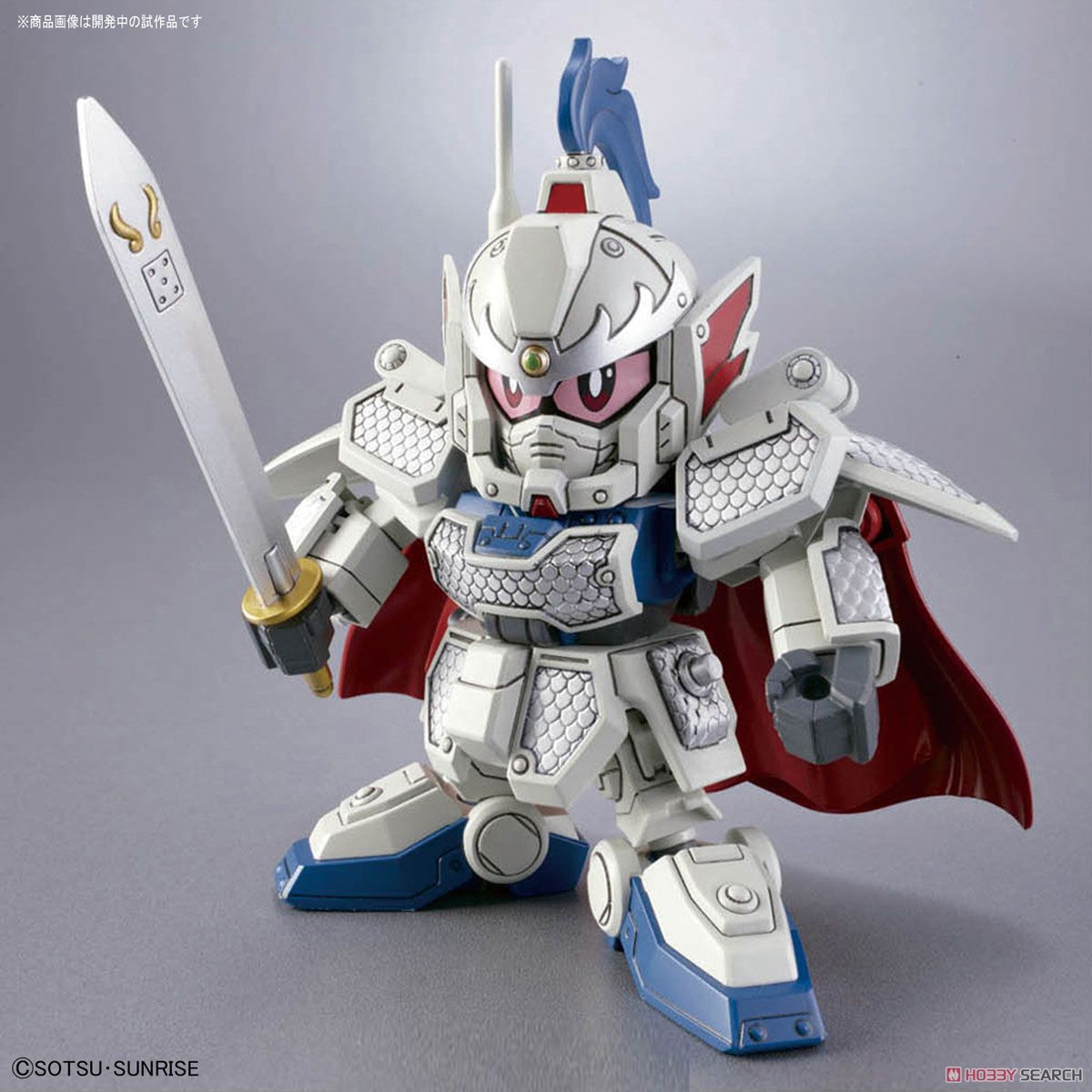 4549660240327 BB406 กองซุนจ้าน+รถม้า GongSun Zan Ez-8 & Four Symbols Ogre Armor Chariot (SD) (Gundam Model Kits) 1600yen