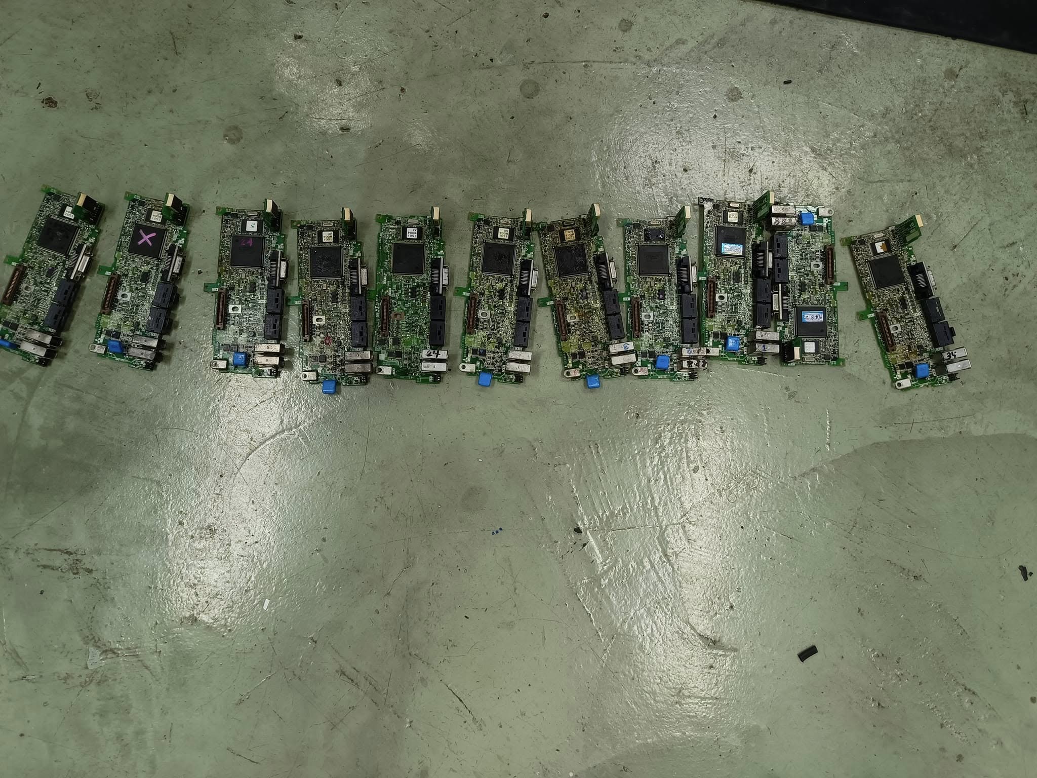 งานรอซ่อม board cnc Mitsubishi