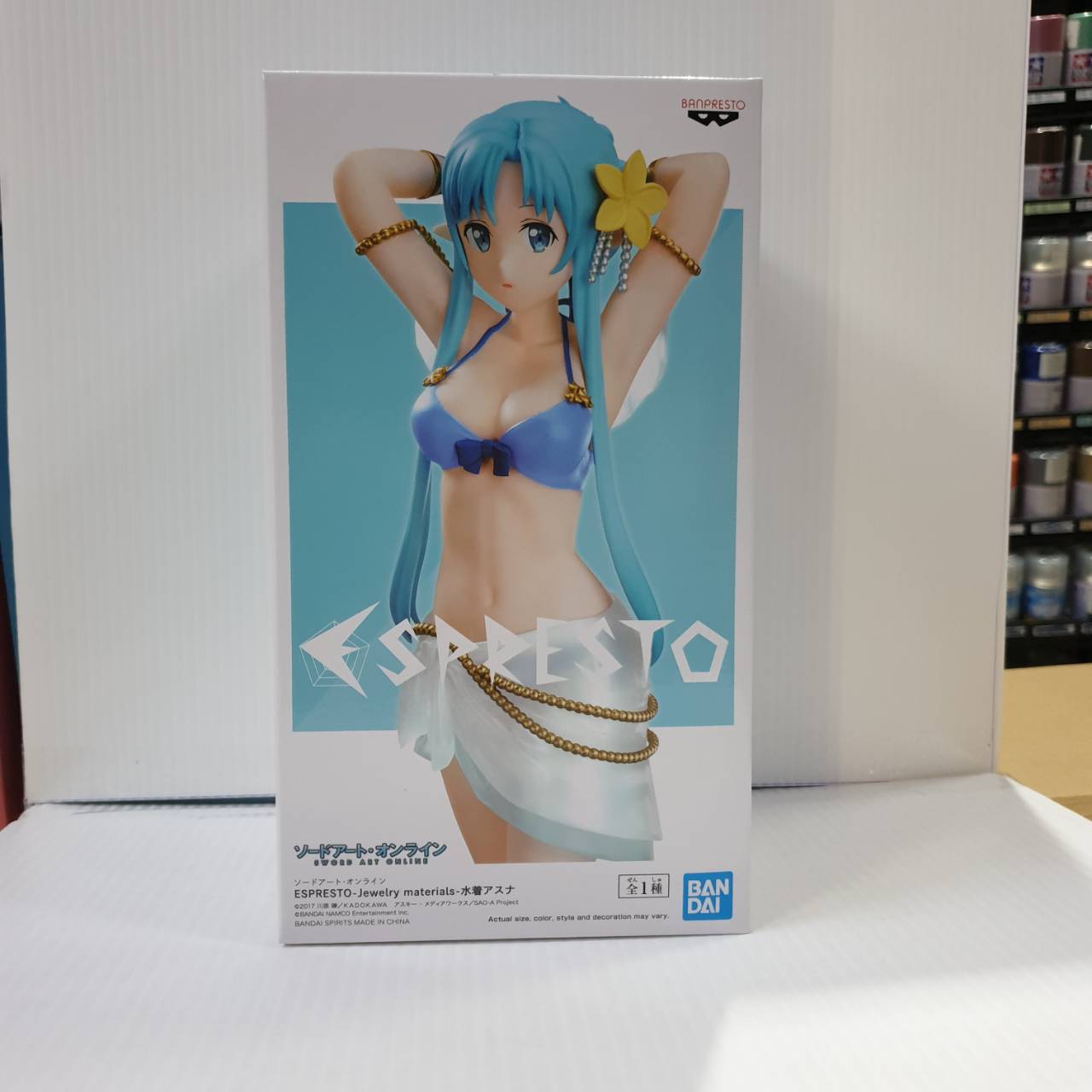 (เหลือ1ชิ้น ทักแชทก่อนโอน) 4983164176032 sword art online espresto-jewelry materials-swimsuit asuna