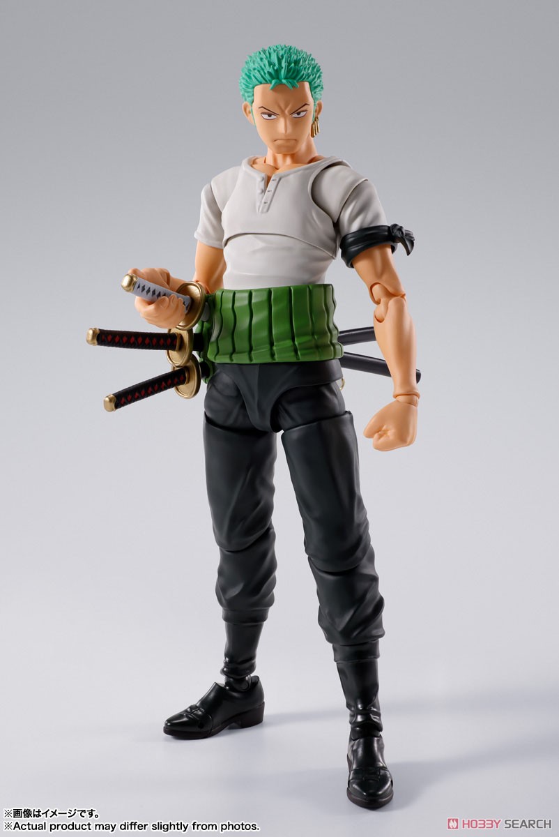 bandai tamashii 4573102666253 S.H.FIGUARTS RORONOA ZORO -ROMANCE DAWN-