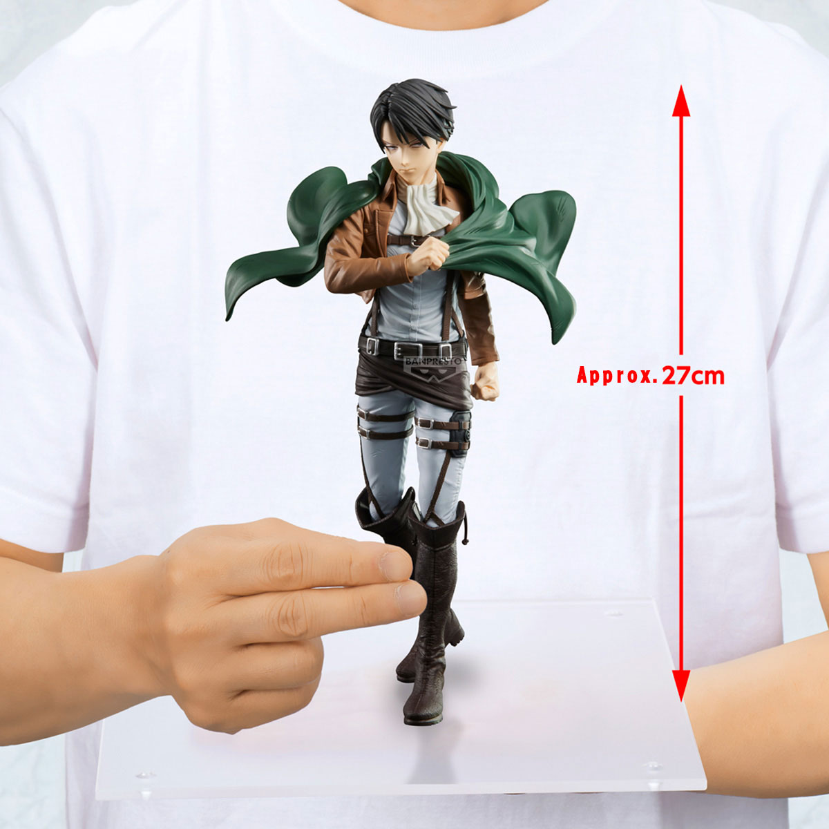Preorderเข้า 11-12/2025 รบกวนสั่งแยกกับสินค้ารายการอื่นครับ Banpresto 4983164298765 ATTACK ON TITAN GRANDISTA-LEVI-