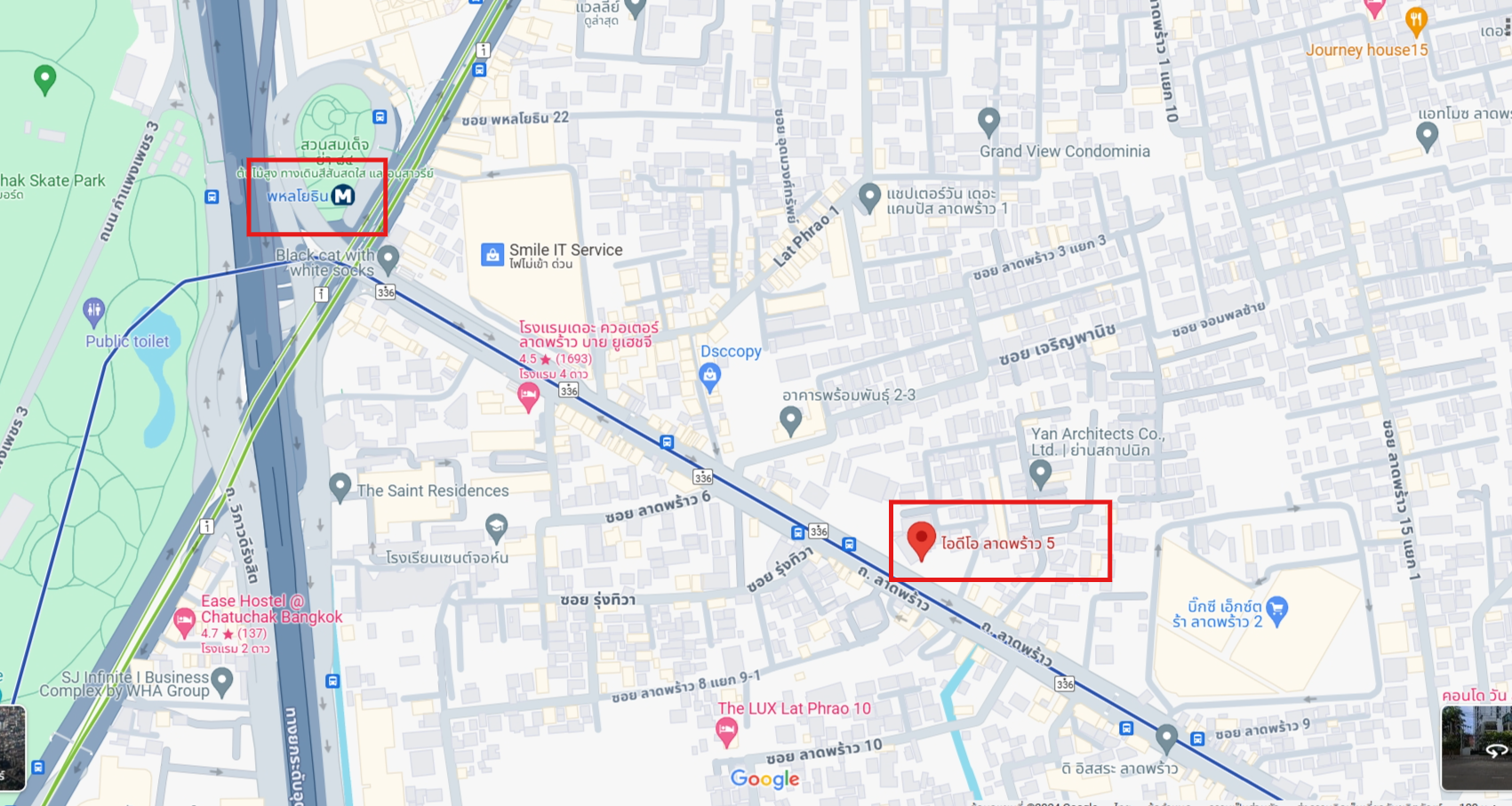 ปล่อยเช่าคอนโด IDEO Ladprao 5 (ไอดีโอ ลาดพร้าว 5) - 2ห้องนอน 2ห้องน้ำ 1ห้องนั่งเล่น - ใกล้ MRT พหลโยธิน - ขนาดห้อง 54 ตรม. ชั้น 19