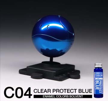 8858878000048 (raditz) C04 Clear Protect Blue 35ml. (enamel)