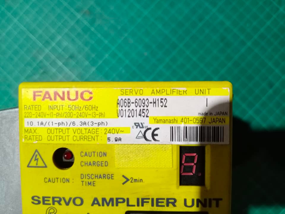 FANUC A06B-6093-H152 SERVO AMPLIFIER