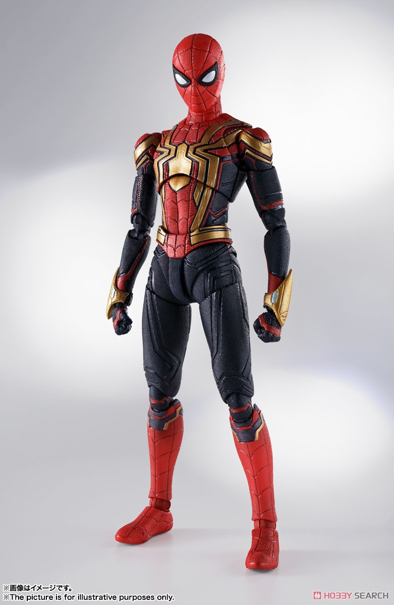 (เหลือ1ชิ้น ทักแชทก่อนโอน) 4573102620910 S.H.Figuarts Spider-Man [Integrated Suit] (Spider-Man: No Way Home)