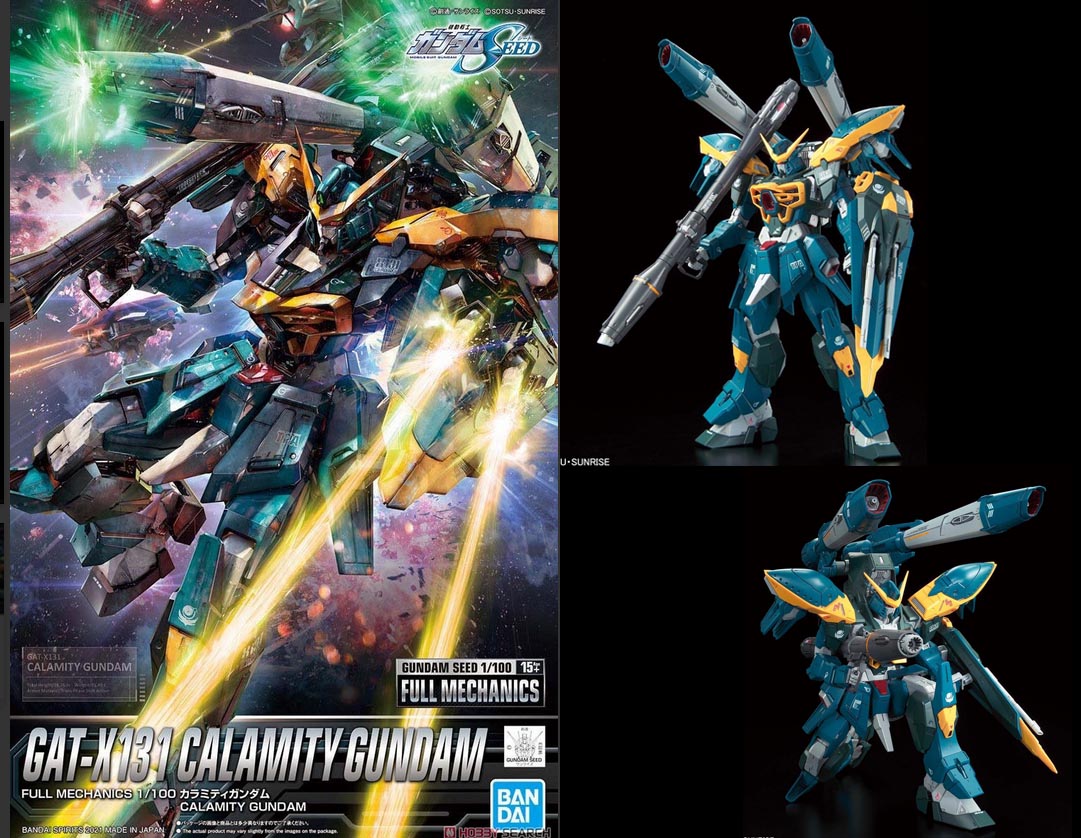 bandai 4573102616623 FULL MECHANICS 1/100 CALAMITY GUNDAM