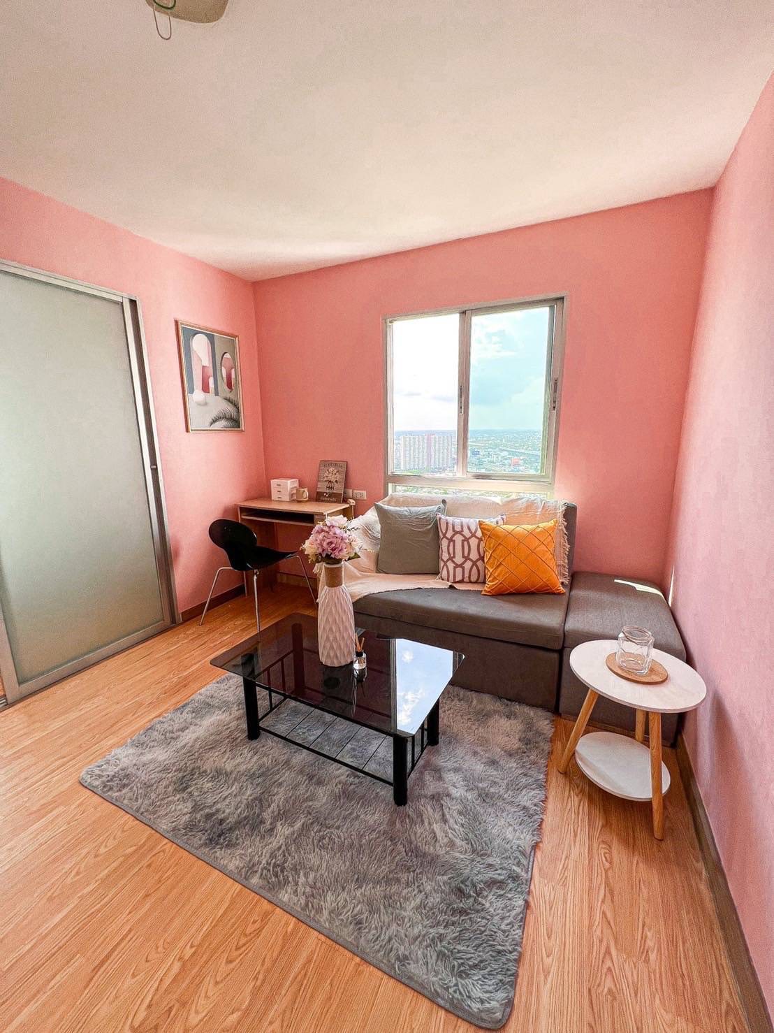 ให้เช่า เดอะ ทรัสต์ เรสซิเด้นซ์ ปิ่นเกล้า 1ห้องนอน ชั้น30 ตกแต่งพร้อมอยู่