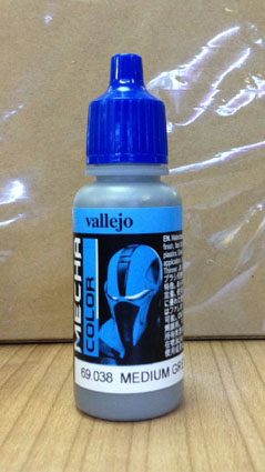 mecha vallejo 69. 038 medium grey 17 ml.