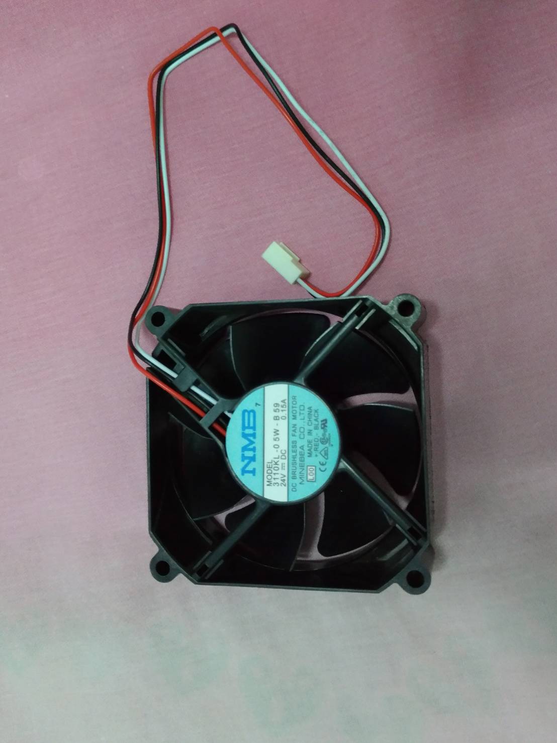 NMB 3110KL-05W-B59 พัดลมสำหรับเครื่อง CNC