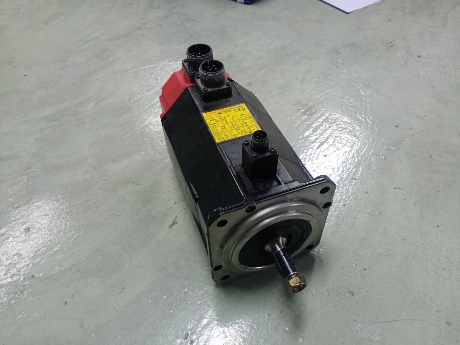 FANUC A06B-0162-B175 ALPHA M6/3000 SERVO MOTOR