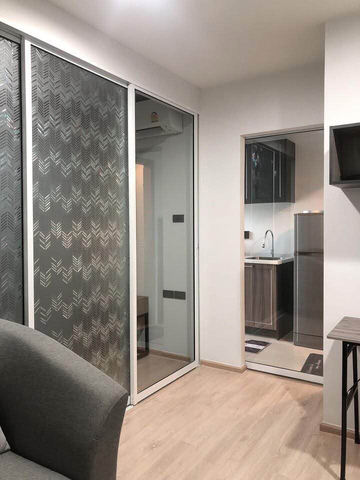 คอนโด Premio Quinto (พรีมิโอ ควินโต) Low Rise โซนพื้นที่เดินได้ไม่เข้าซอย ม.เกษตร BTSเสนานิคม ให้เช่าห้องแบบ 1ห้องนอน 1ห้องน้ำ ขนาดห้อง 26 ตรม. ชั้น 8 ตึก B