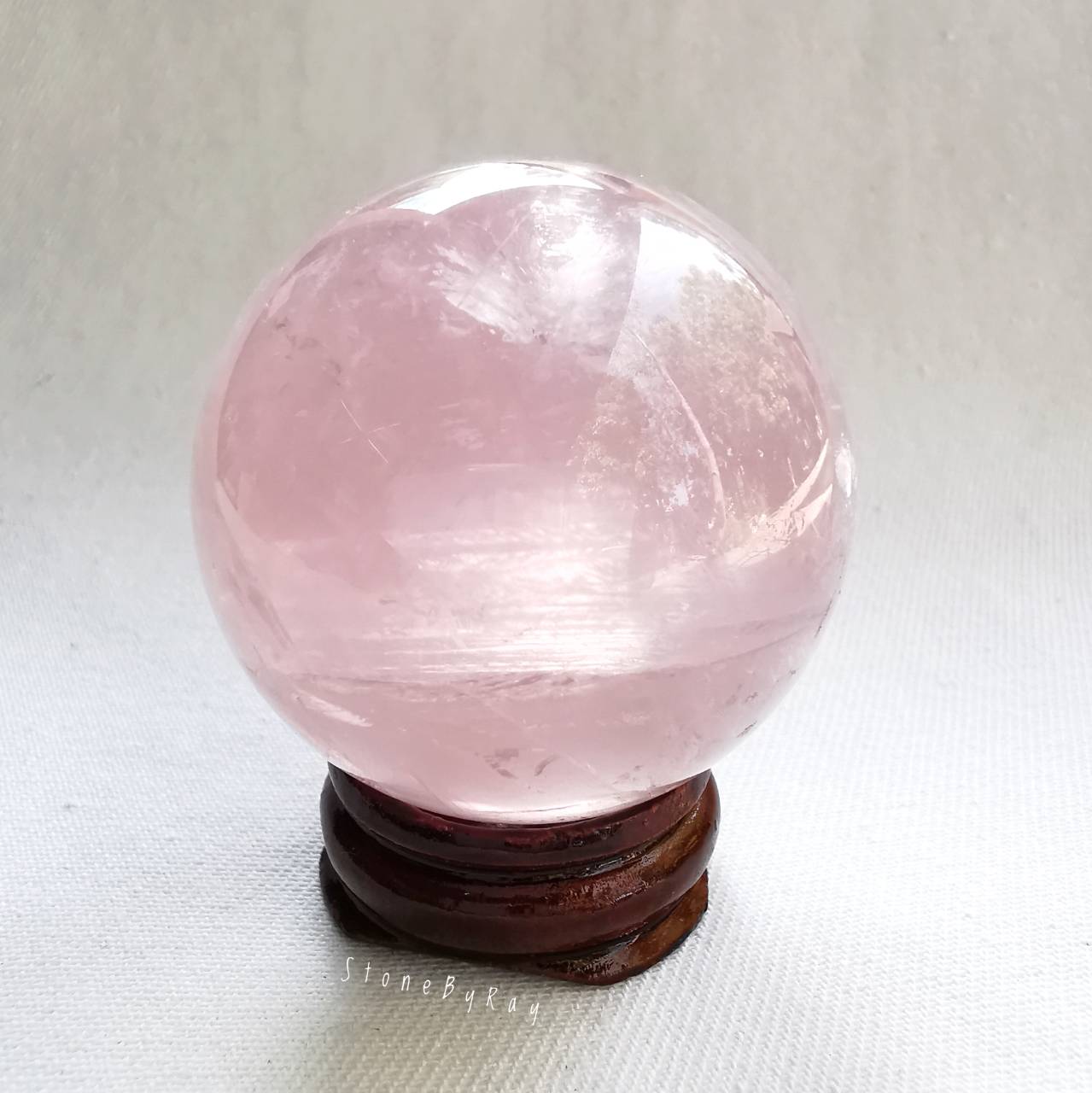 โรสควอตซ์ลูกกลม(Rose quartz)