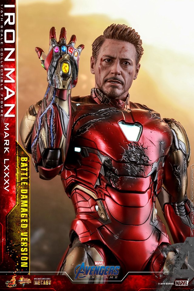 650801 MMS543D33 - Avengers: Endgame - 1/6th scale Iron Man Mark LXXXV (Battle Damaged Version) Collectible Figure