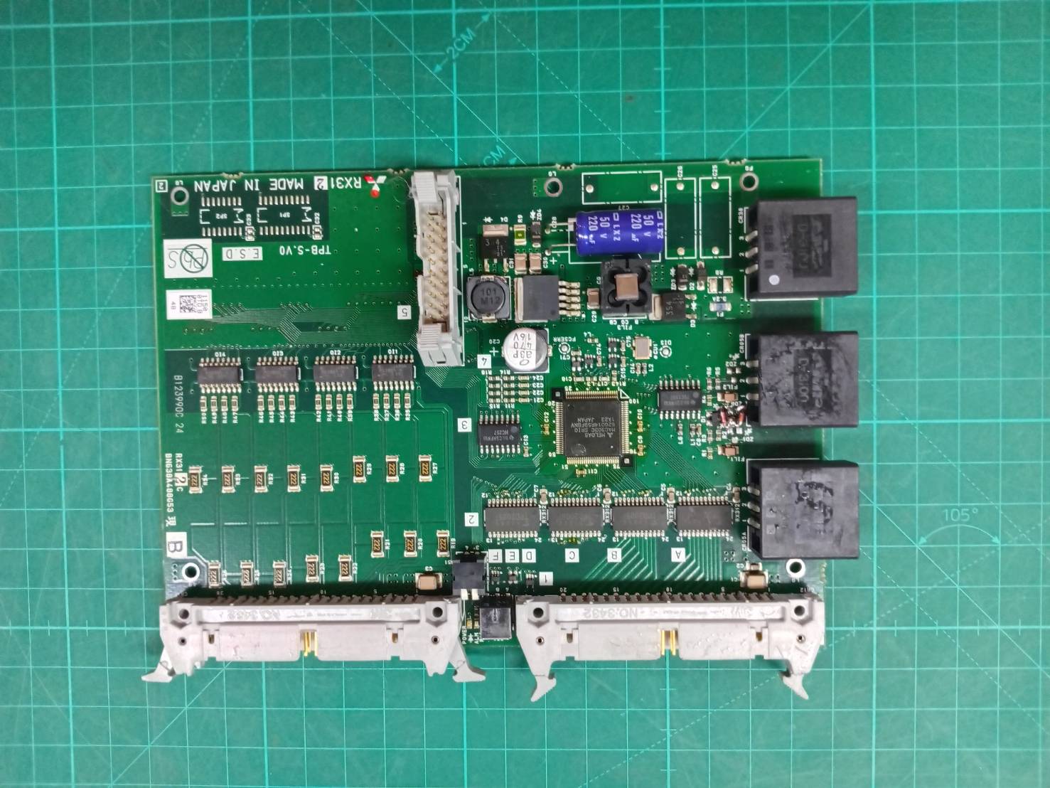 MITSUBISHI RX312C PC Board PLC/Add-On Board